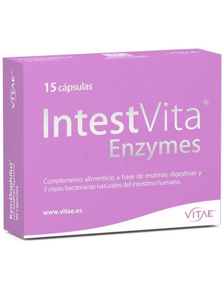 IntestVita Enzymes 15 cápsulas de Vitae