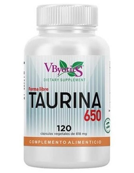 Taurina 650 120Vcaps. de Vbyotics