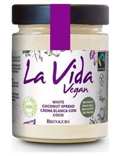 Crema Blanca Con Coco 600Gr. Bio Sg Vegan de La Vida Vegan