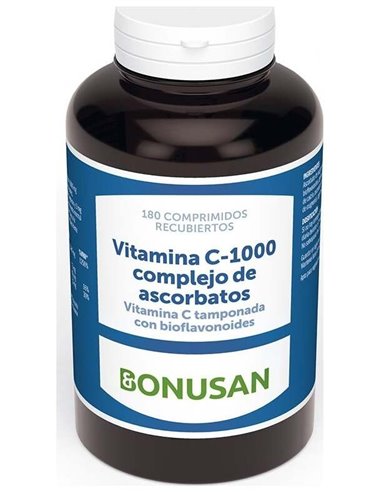 Vitamina C 1000 Complejo De Ascorbatos 180Comp. de Bonusan
