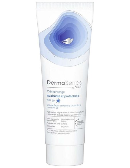 Dove Dermaseries Crema Facial Calmante 50Ml. de Dove