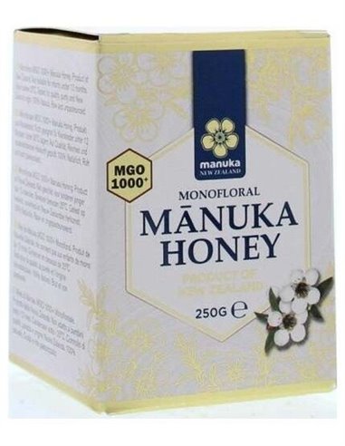 Miel De Manuka Raw Mgo 1000+ Monofloral 250Gr. de Manuka New Zeland