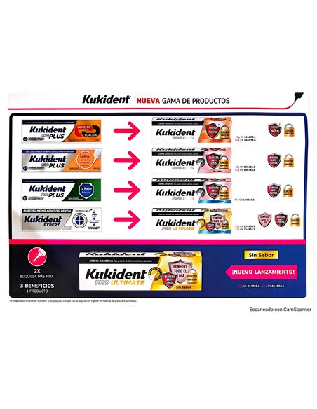 Kukident Pro Doble Accion 60Gr. de Kukident