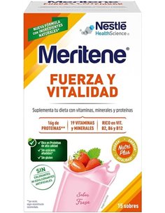 Meritene Batido Fresa 15Sbrs. de Meritene 2