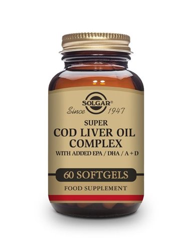 Super Cod Liver Oil Complex 60Cap. de Solgar