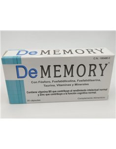 Dememory 30Cap. de Pharma Otc 2