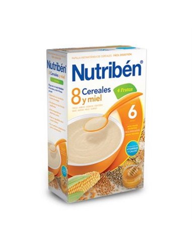 Nutriben 8 Cereales Miel 4 Frutas 600Gr. de Nutriben