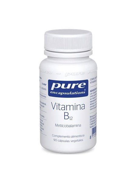 Vitamina B12 90cap (24x15g) de Pure Encapsulations