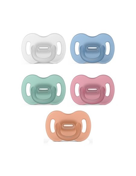 Chupete Tetina Fisiologica Todo Silicona 0-6M 1Uni de Suavinex