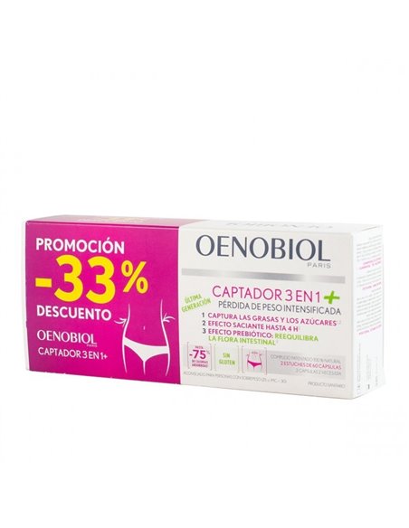 Oenobiol Captador 3 En 1 60Cap. de Oenobiol