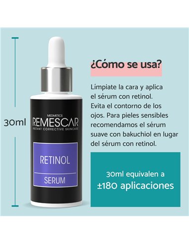 Remescar Retinol Serum Anti-Edad 30Ml. de Remescar