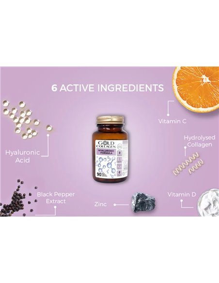 Gold Collagen Hyaluronic Formula 90Comp. de Gold Collagen