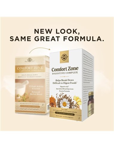 Confort Zone Digestive Complex 90Cap.Veg. de Solgar