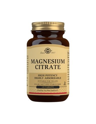 Citrato De Magnesio 120Comp. de Solgar