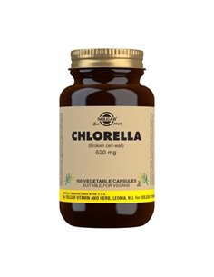 Chlorella (De Pared Celular Rota) 100Vegicaps de Solgar 2