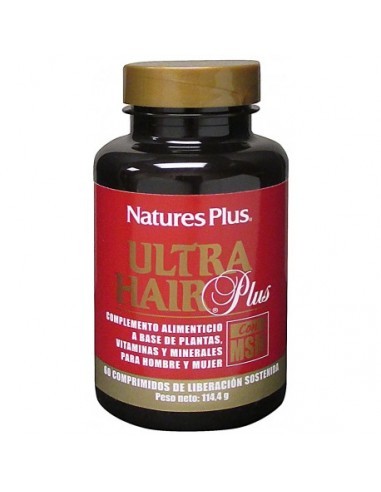 Ultra Hair Plus Con Msm. 60 Comp. de Natures Plus