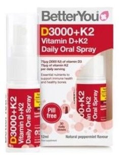 D3000+K2 Spray Oral 12Ml. de Better You 2