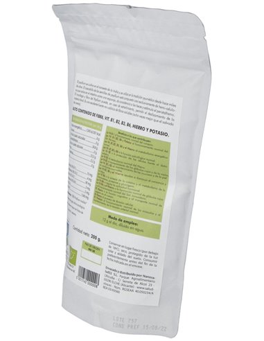 Psyllium Cascara 200Gr. Bio Sg S/A Vegan de Salud Viva