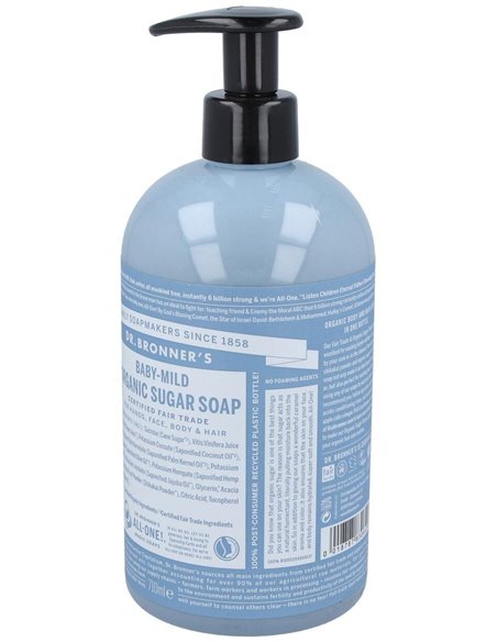 Jabon De Azucar Bebe Neutral 710Ml. de Dr. Bronner´S