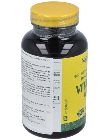 Vit. C 1000Mg.Con Escaramujo 180Comp. de Natures Plus