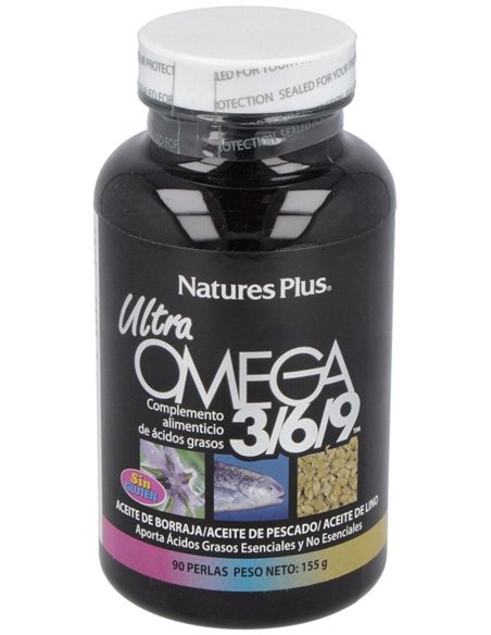Ultra Omega 3-6-9 90Perlas de Natures Plus