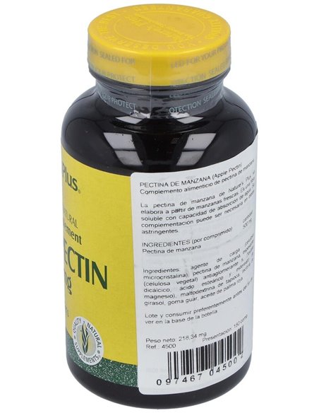 Pectina De Manzana 500Mg. 180Comp. de Natures Plus