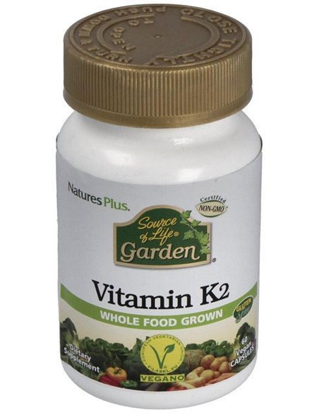 Garden Source Of Life Vitamina K2 60Cap. de Natures Plus