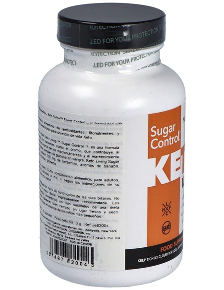Keto Living Sugar Control 90Cap. de Natures Plus