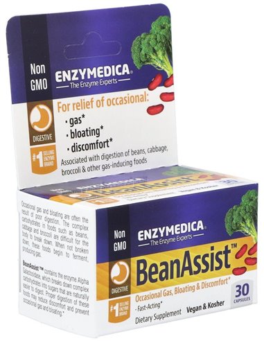 Beanassist 30Cap.Veg. de Enzymedica