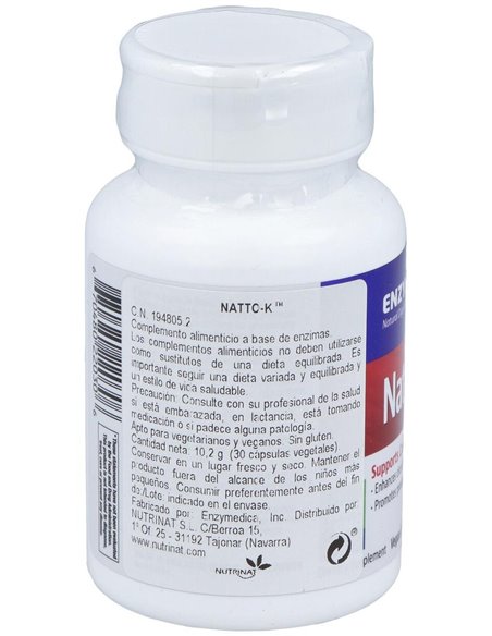 Natto-K 30Cap.Veg. de Enzymedica