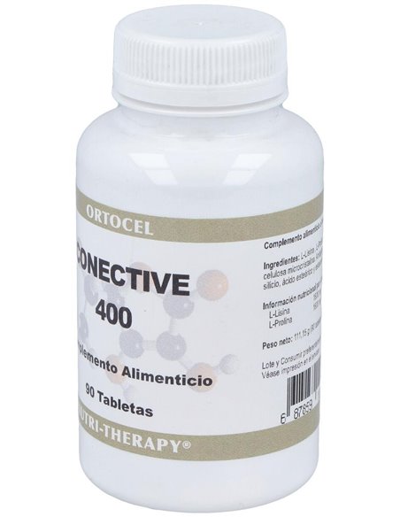 Conective-400 (Lisina+Prolina) 90Cap. de Ortocel Nutri-Therapy