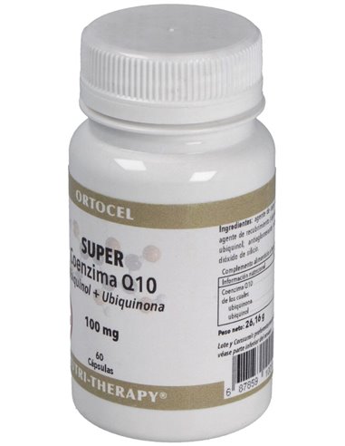 Super Q10 100Mg. 60Cap. de Ortocel Nutri-Therapy
