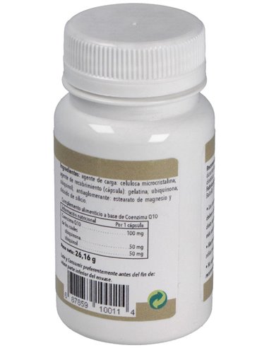 Super Q10 100Mg. 60Cap. de Ortocel Nutri-Therapy