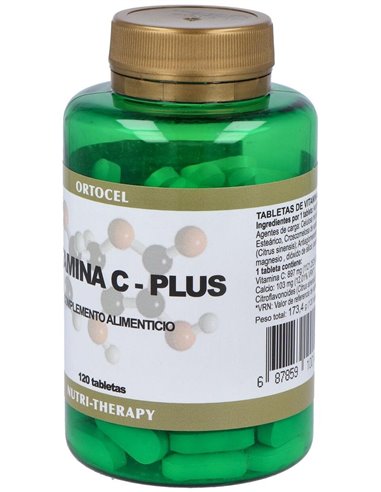 Vitamina C Plus 120Comp. de Ortocel Nutri-Therapy