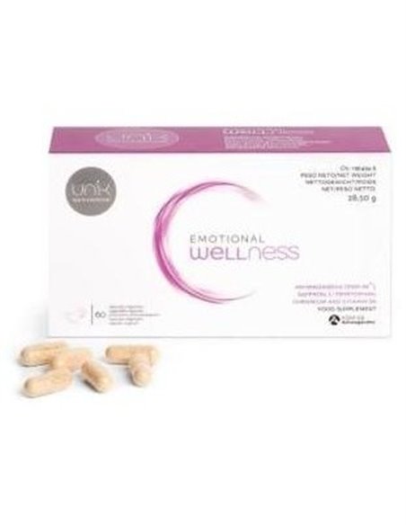 Unik Bienestar Emocional 60Cap.Veg. de Unik