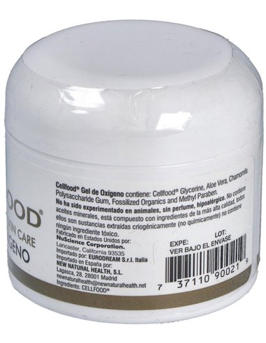 Cell Food Gel De Oxigeno 50Ml. de Cellfood