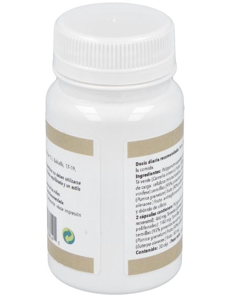 Resveratrol 30Cap. de Ortocel Nutri-Therapy