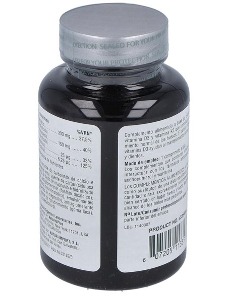 Ca/Mg/D3+K2 30Comp. de Natures Plus