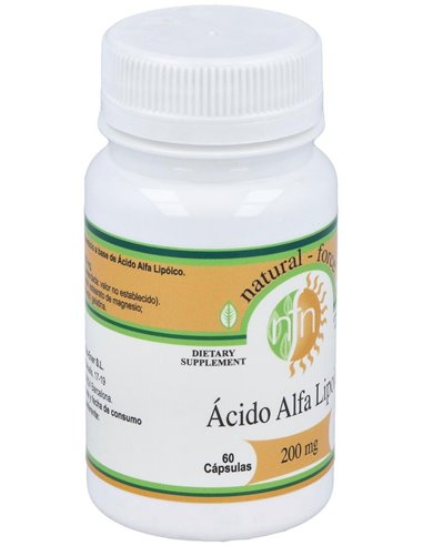 Acido Alfa Lipoico 200Mg. 60Cap. de Nutri-Force