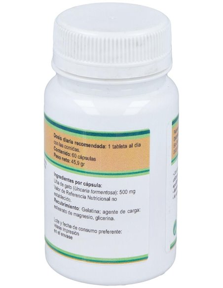 Uña De Gato 500Mg. 60Cap. de Nutri-Force