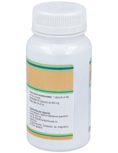 Cardo Mariano Milk Thistle 500Mg. 90Cap. de Nutri-Force