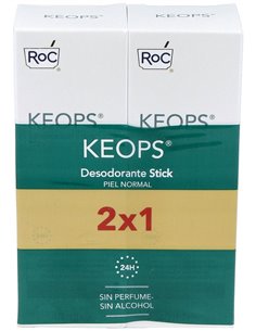 Pack Roc Keops Deo Stick Piel Normal 2X40Ml. de Roc 2