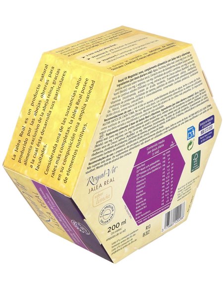 Royal-Vit Mega Total  2000 Mg  Envase Que Contiene 20 Viales de Royal-Vit®