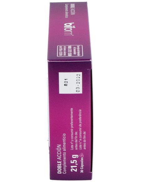 Doble Acción  Envase 30 Cápsulas(15 Tomas) de Biform®