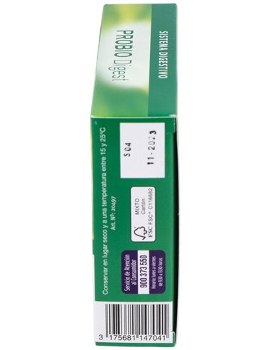 Probiodigest   Envase 3O Cápsulas(30 Dias) de Dielisa®
