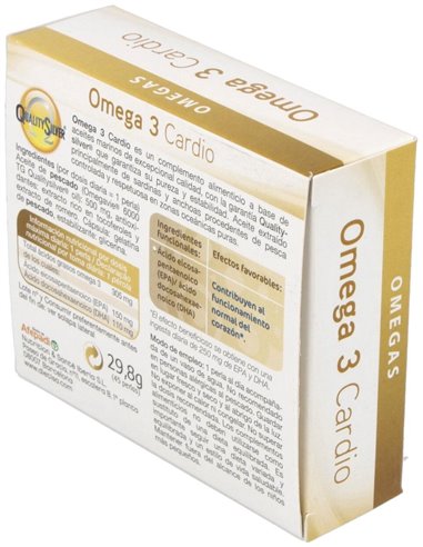 Omega 3 Cardio  Envase 45 Perlas(45 Días) de Dielisa®