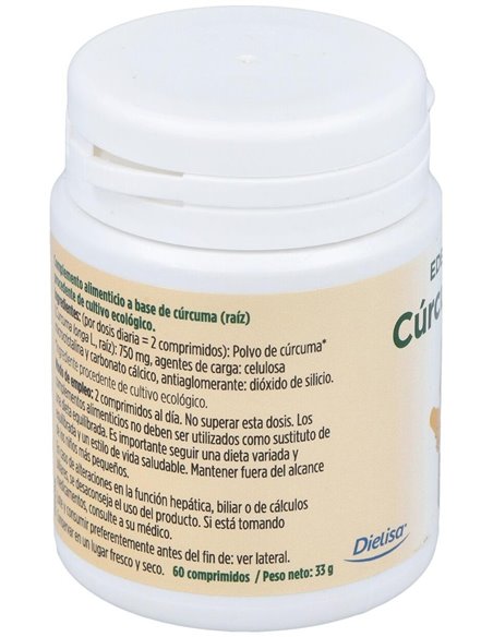 Edensan Curcuma 60Comp. de Dietisa (Dielisa)