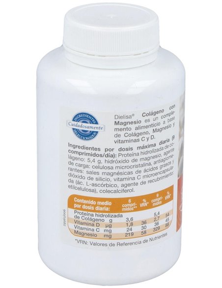Colágeno Comprimidos 180   Envase 180 Comp.(20-30 Días) de Dielisa®