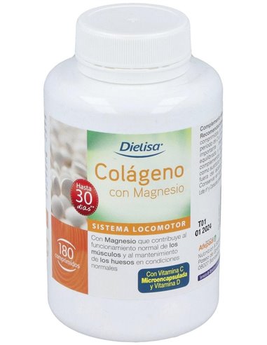 Colágeno Comprimidos 180   Envase 180 Comp.(20-30 Días) de Dielisa®