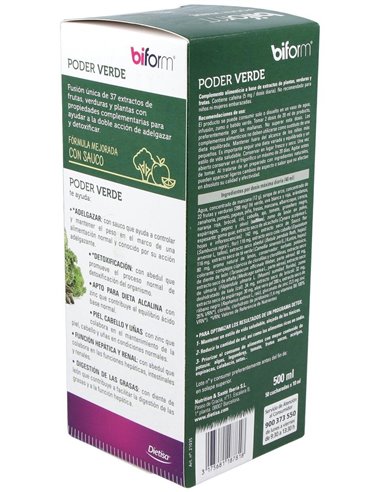 Biform Poder Verde 500Ml. de Dietisa (Dielisa)
